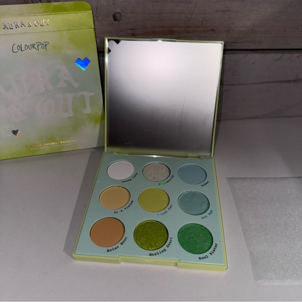 ColourPop Aura & Out 9-Color Eyeshadow Palette BNIB - Picture 2 of 3